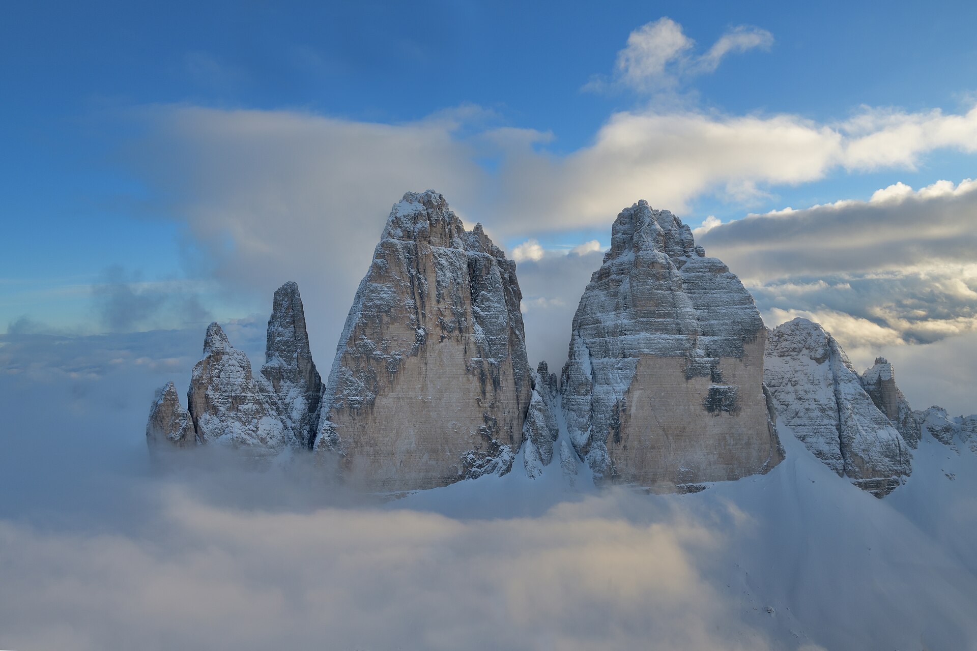 Provincia di Belluno, le Tre Cime di Lavaredo