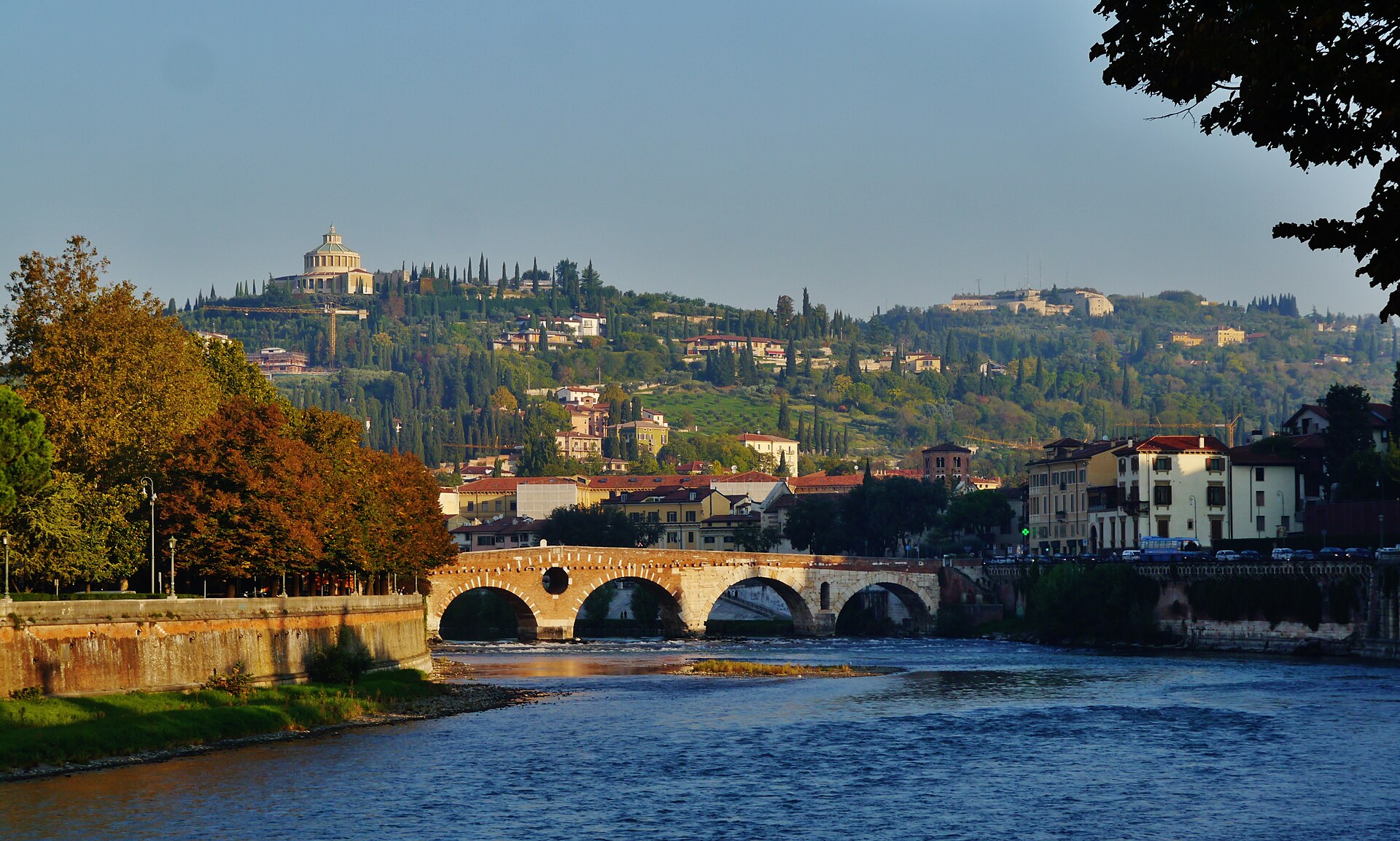 Verona, l’Adige e Ponte Pietra